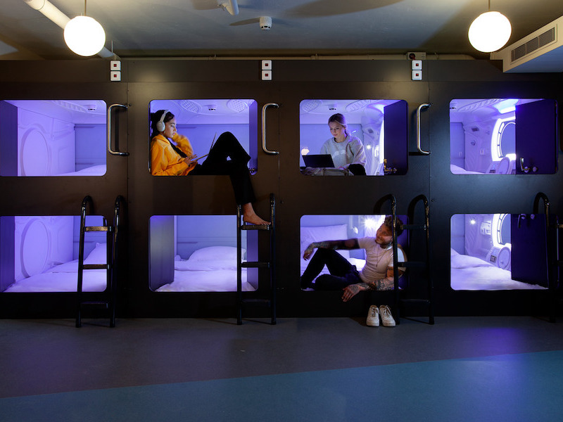 Pods in Amsterdam